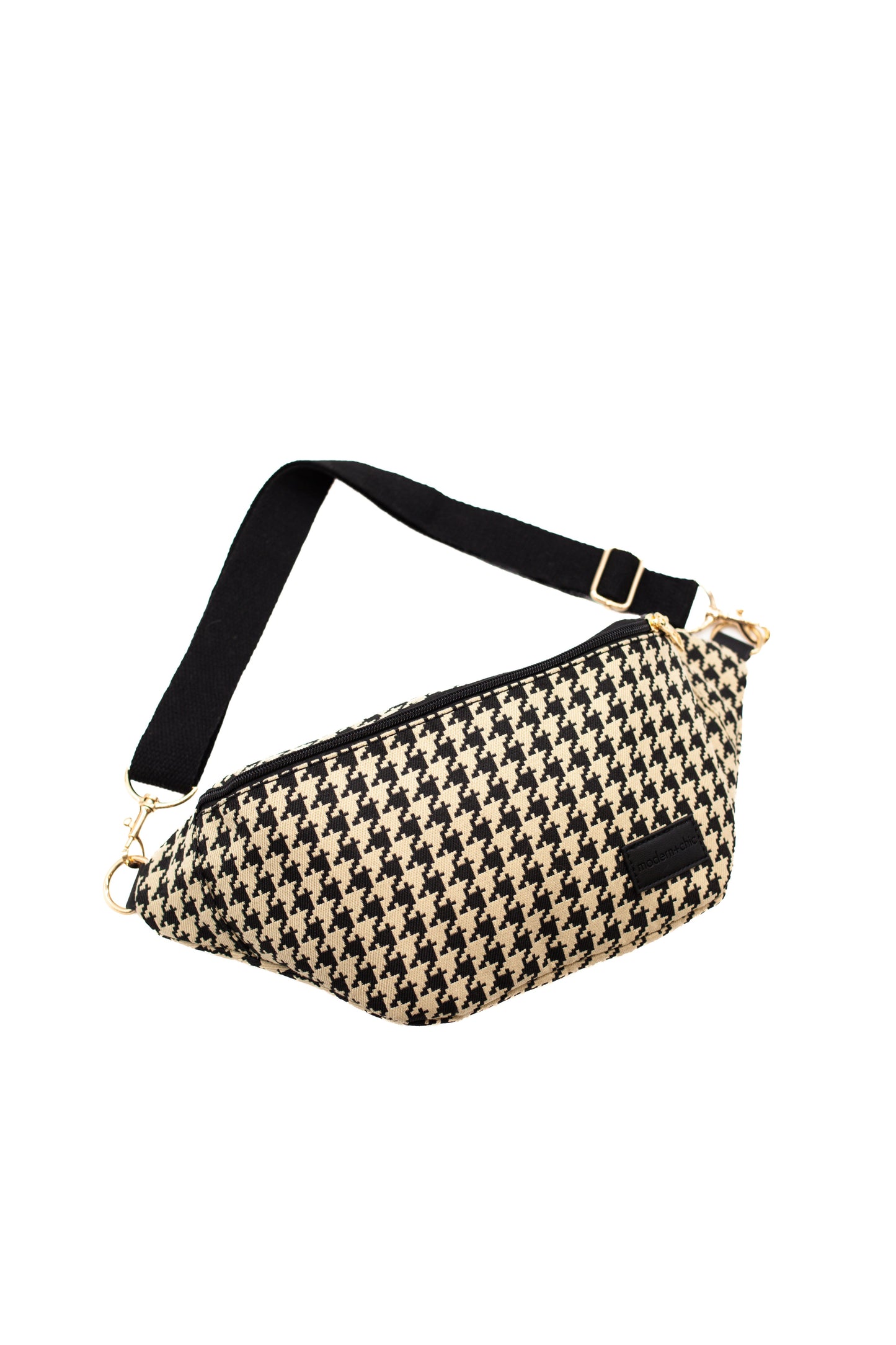 Avril Checkered Belt Bag