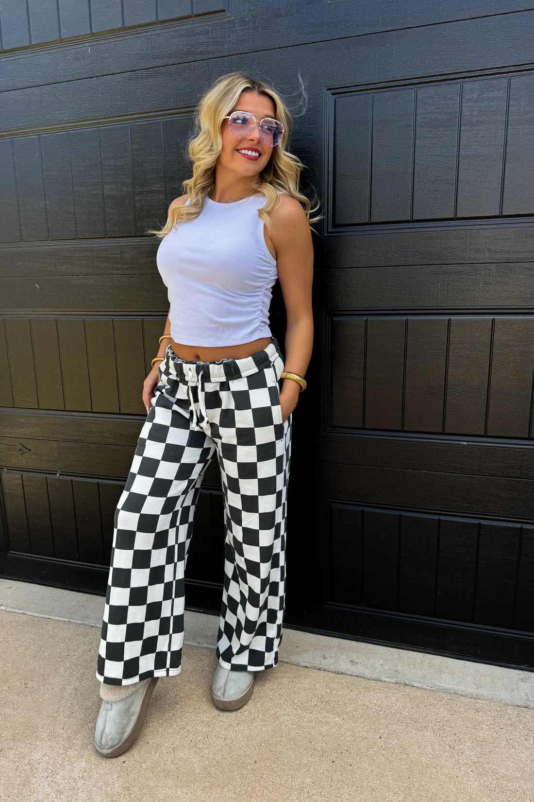 Checkered Comfy Pants