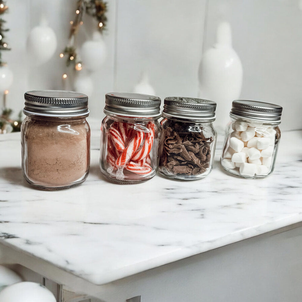 Mason Jar Hot Chocolate Gift Set
Edible Christmas Gifts
hot chocolate gift homemade
hot chocolate mug gift ideas
christmas mason jar sweets