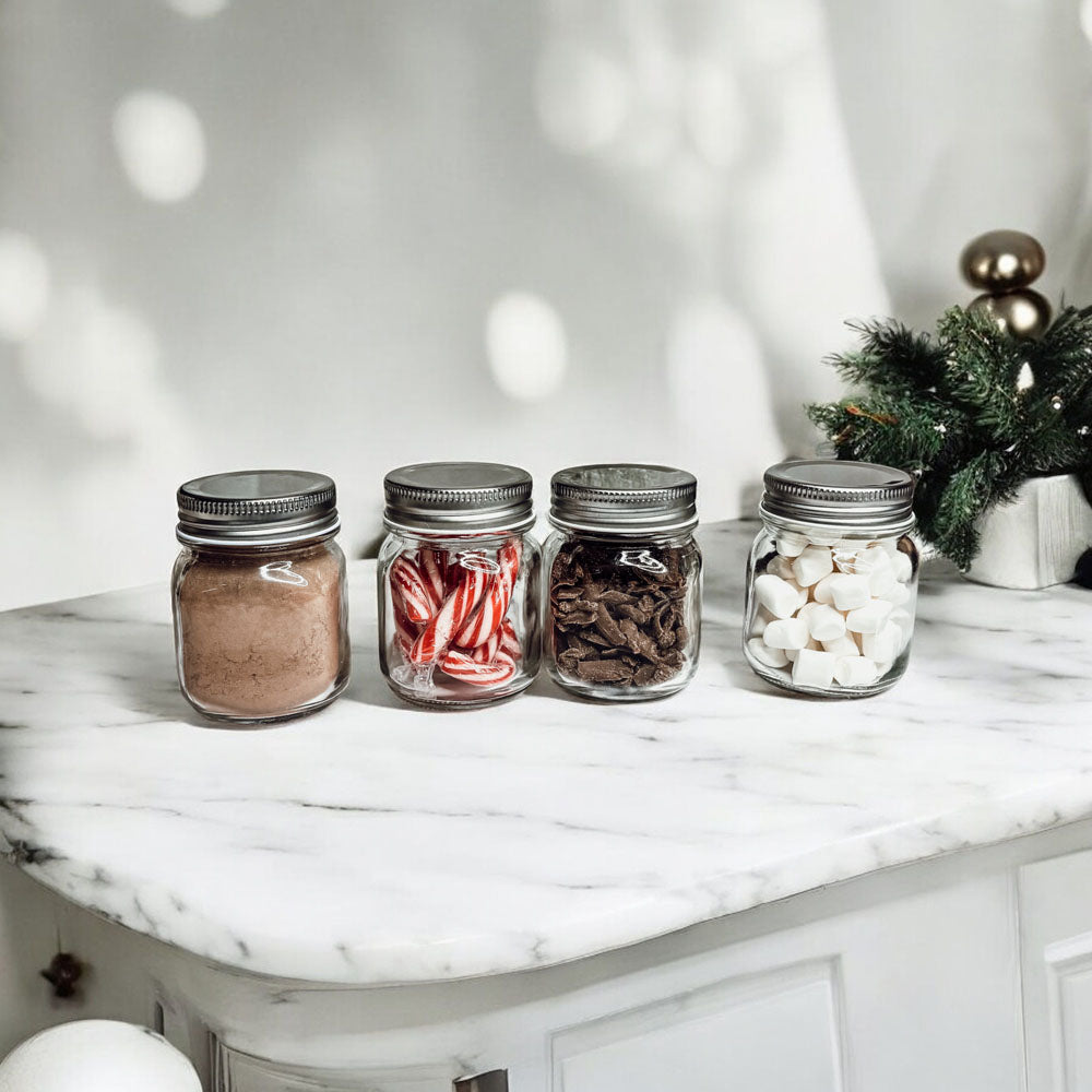 Hot Chocolate Mason Jar Gift Set Kits
Christmas eve sweets
christmas treats homemade
Christmas treats for gifts
Hot cocoa kit ideas