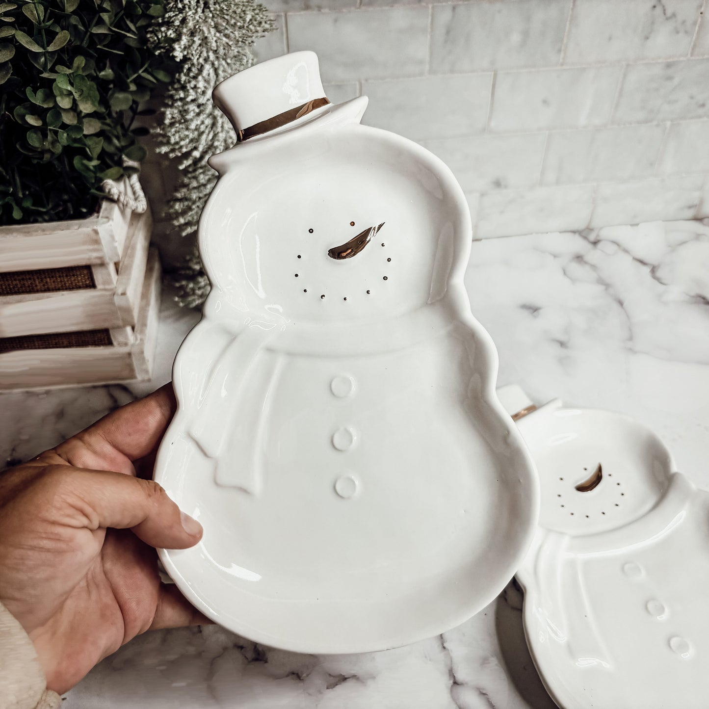 Snowman dishes
Snowman Candy Dish