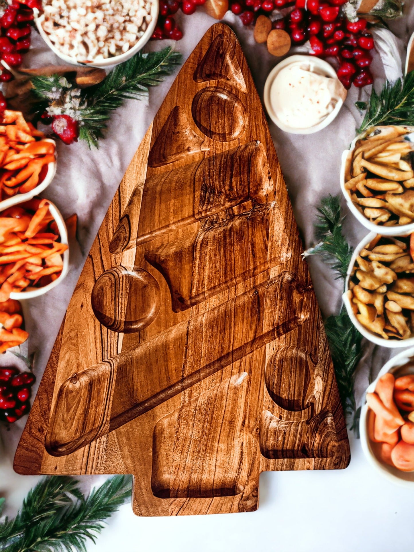 Sectional Tree Serving Board