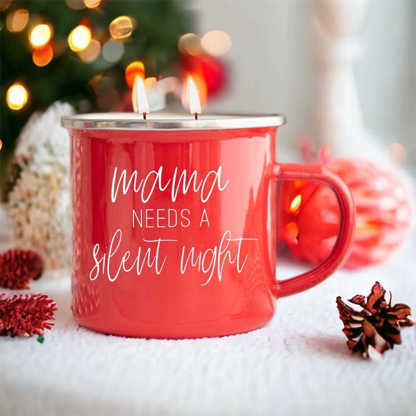 16oz Holiday Candle Mug