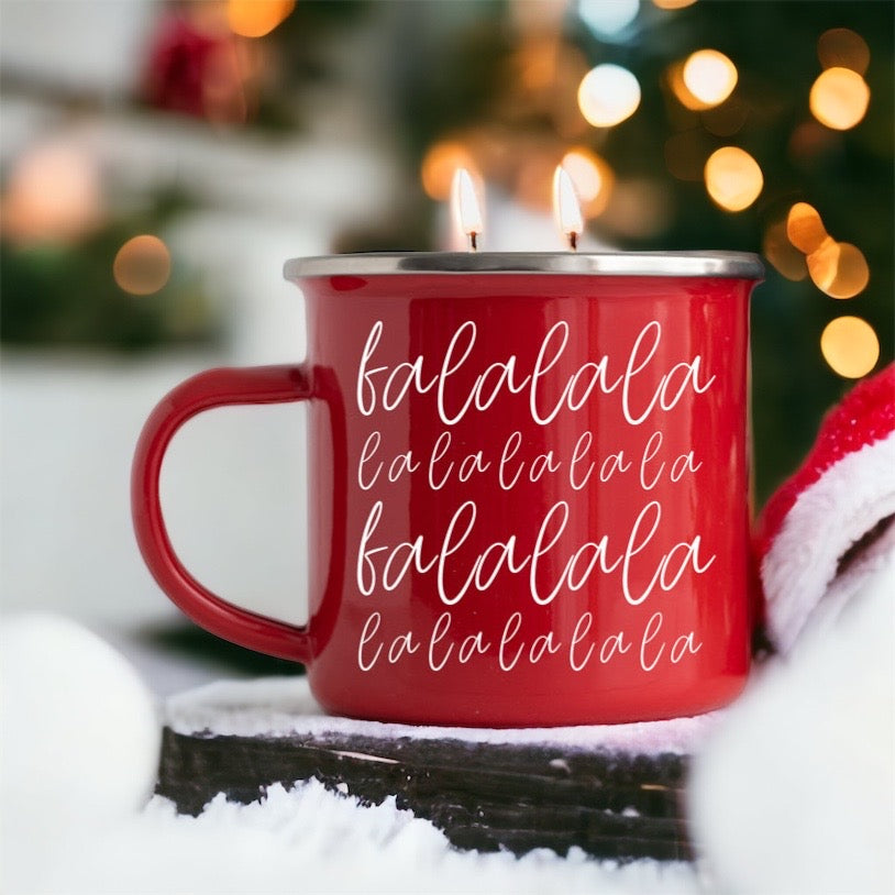 16oz Holiday Candle Mug