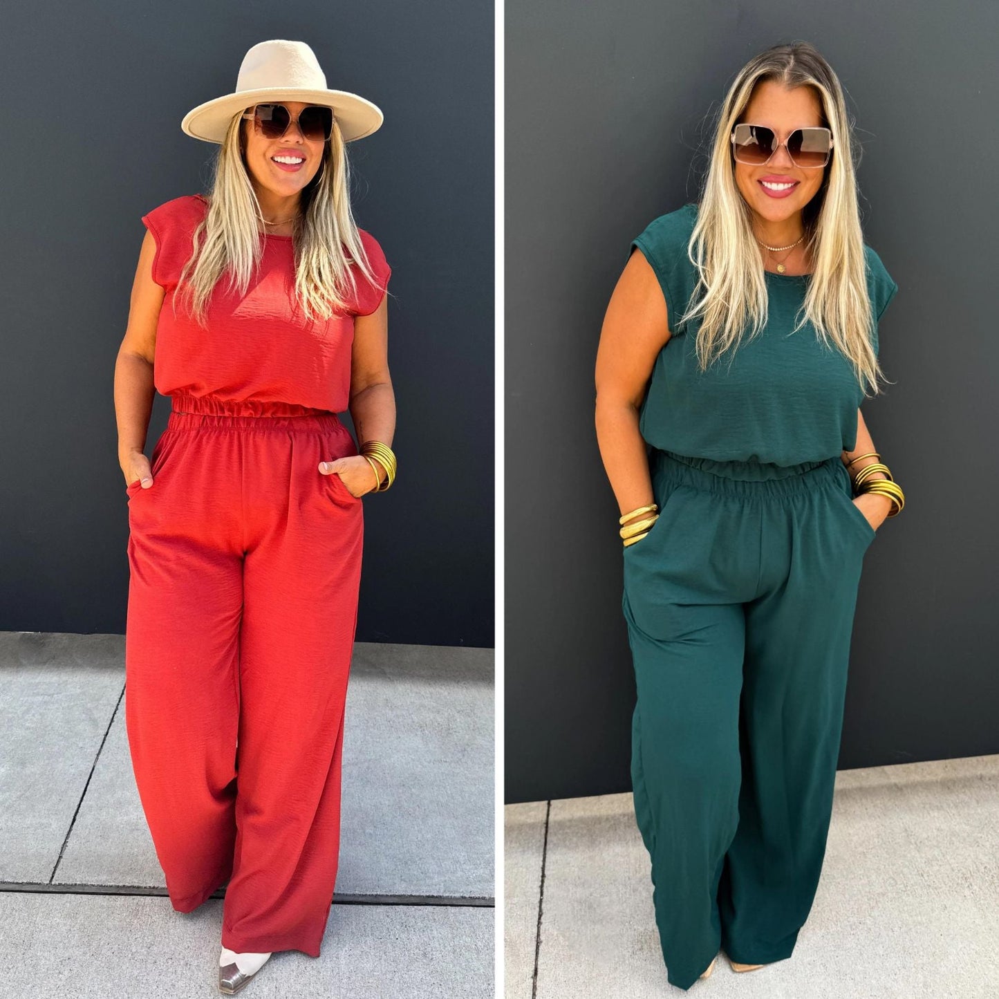 Jessica Fall Pant Set in Two Colors