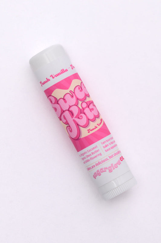 SugarGlow Co Sweet Kiss Lip Balm French Vanilla *Almost Perfect