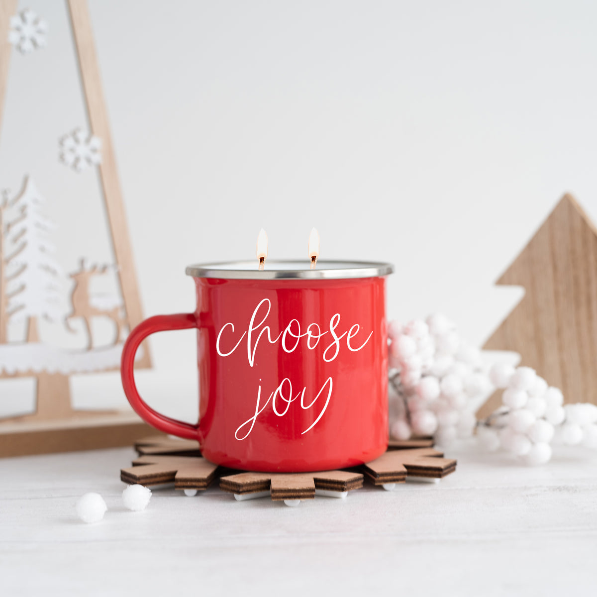 16oz Holiday Candle Mug