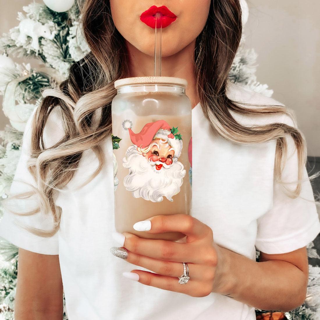 Vintage christmas cup or tea cup
Vintage christmas photoshoot
Christmas glass cup with straw
Christmas glass cup with lid and straw
Christmas tree glass cup with straw