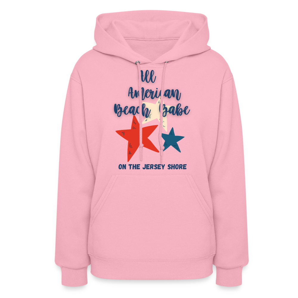 All American Beach Babe Women's Hoodie - classic pink