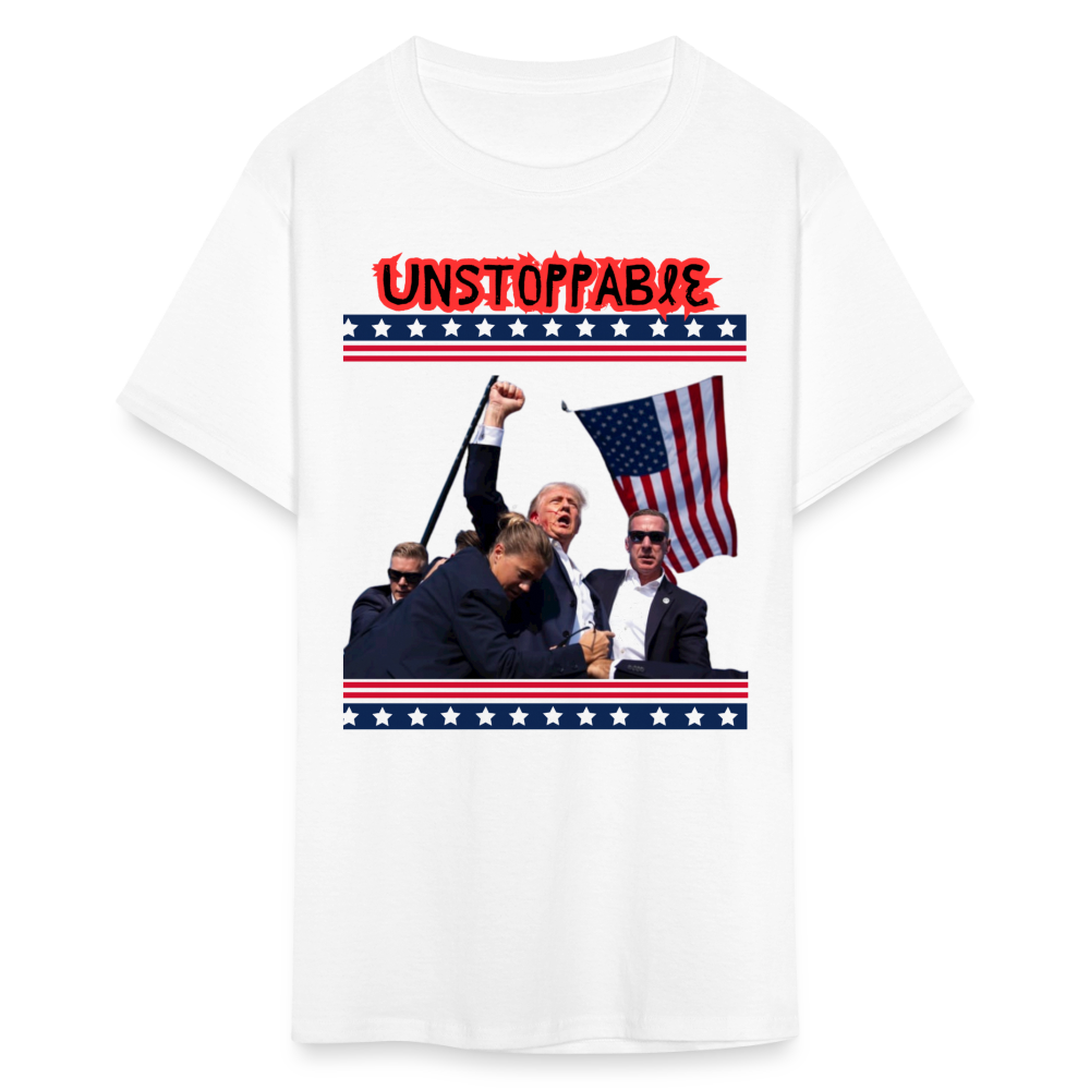 Trump Unstoppable - white